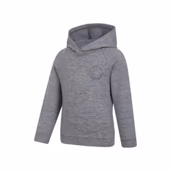 Mountain Warehouse Childrens/Kids Strath Melange Supersoft Hoodie - 2-3 Years, Grey