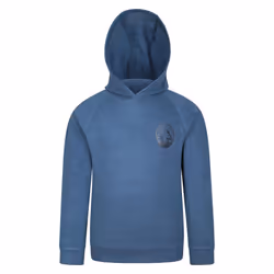 Mountain Warehouse Childrens/Kids Strath Melange Supersoft Hoodie - 5-6 Years, Navy