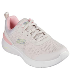 Skechers Womens/Ladies Dynamight 2.0 New Heights Skech-Air Trainers - 6 UK, Natural/Pink