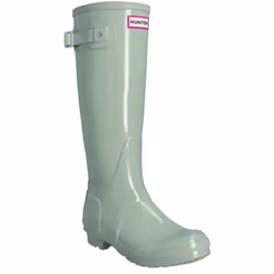 Hunter Womens/Ladies Original Tall Gloss Wellington Boots - 4 UK, Seafoam