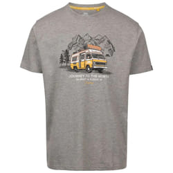 Trespass Mens Tokso T-Shirt - L, Grey Marl