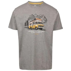 Trespass Mens Tokso T-Shirt - M, Grey Marl