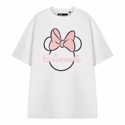Disney Womens/Ladies Minnie Mouse Short-Sleeved Bridesmaid T-Shirt