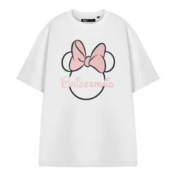 Disney Womens/Ladies Minnie Mouse Short-Sleeved Bridesmaid T-Shirt