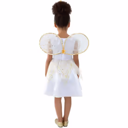 Smiffys Girls Star Fairy Costume Set - 4-6 Years, White