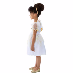 Smiffys Girls Star Fairy Costume Set - 4-6 Years, White