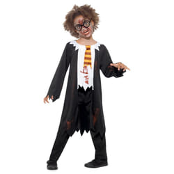 Smiffys Childrens/Kids Zombie School Boy Costume Set - S, White/Black
