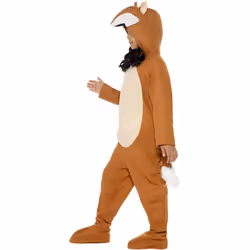 Smiffys Childrens/Kids Fox Bodysuit - 7-9 Years, Orange