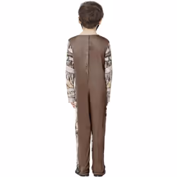 Smiffys Childrens/Kids Zombie Mummy Costume Set - 4-6 Years, Brown/Green