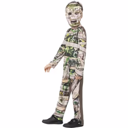 Smiffys Childrens/Kids Zombie Mummy Costume Set - 4-6 Years, Brown/Green