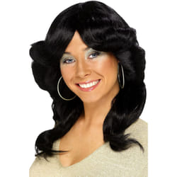 Smiffys Womens/Ladies 70s Flick Wig