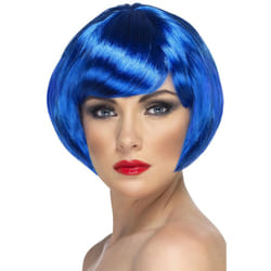 Smiffys Womens/Ladies Babe Wig - One Size, Blue