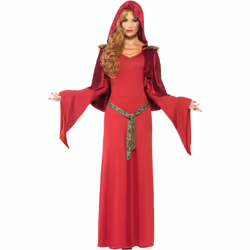 Smiffys Womens/Ladies High Priestess Costume Set - S, Red