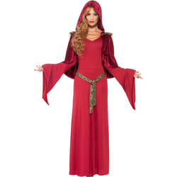Smiffys Womens/Ladies High Priestess Costume Set - S, Red
