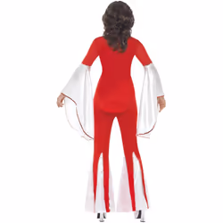 Smiffys Womens/Ladies Super Trooper Costume Set - L, Red/White