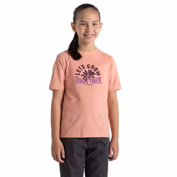 Craghoppers Childrens/Kids Ellis Let's Grow Together Short-Sleeved T-Shirt - 3-4 Years, Sunset Haze