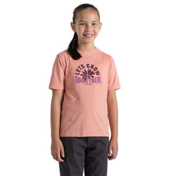 Craghoppers Childrens/Kids Ellis Let's Grow Together Short-Sleeved T-Shirt - 13 Years, Sunset Haze