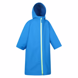 Mountain Warehouse Childrens/Kids Coastline Water Resistant Changing Robe - 14 Years, Blue