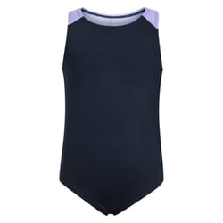 Mountain Warehouse Girls Sporty One Piece Swimsuit - 3-4 Years, Navy