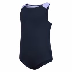 Mountain Warehouse Girls Sporty One Piece Swimsuit - 3-4 Years, Navy