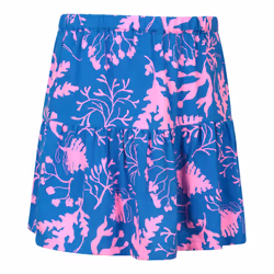 Mountain Warehouse Girls Olivia Viscose Leaf Print Skort - 5-6 Years, Blue
