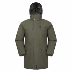 Mountain Warehouse Mens Reid Waterproof Padded Jacket - XXL, Green