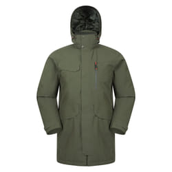 Mountain Warehouse Mens Reid Waterproof Padded Jacket - XXL, Green
