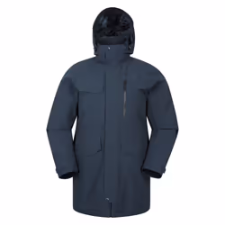 Mountain Warehouse Mens Reid Waterproof Padded Jacket - M, Navy