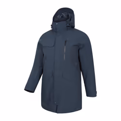 Mountain Warehouse Mens Reid Waterproof Padded Jacket - M, Navy