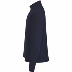 Front Row Mens Premium Pique Quarter Zip Top - M, Navy