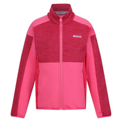 Regatta Childrens/Kids Highton III Fleece Jacket - 14 Years, Flamingo Pink