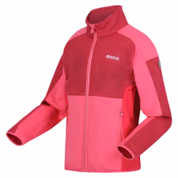 Regatta Childrens/Kids Highton III Fleece Jacket - 14 Years, Flamingo Pink