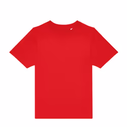 B&C Childrens/Kids #E190 T-Shirt - 12-13 Years, Red