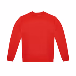 B&C Unisex Adult ID.332 Crew Neck Sweatshirt - S, Red