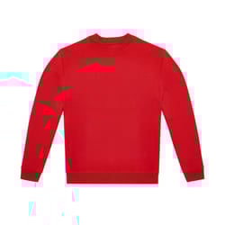 B&C Unisex Adult ID.332 Crew Neck Sweatshirt - S, Red