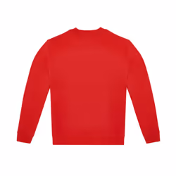 B&C Unisex Adult ID.332 Crew Neck Sweatshirt - S, Red