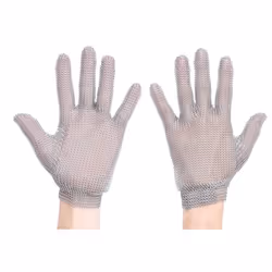 Portwest Unisex Adult AC01 Chainmail Cut Resistant Glove - XS, Silver