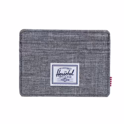Herschel Charlie RFID Blocking Card Holder - One Size, Heather Grey