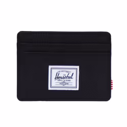 Herschel Charlie RFID Blocking Card Holder - One Size, Solid Black