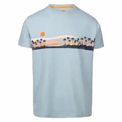 Trespass Mens Printed Casual T-Shirt - M, Seafoam Marl