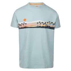 Trespass Mens Printed Casual T-Shirt - M, Seafoam Marl
