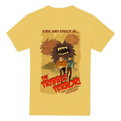 Star Trek Mens Tribble Threat T-Shirt - 3XL, Banana Yellow