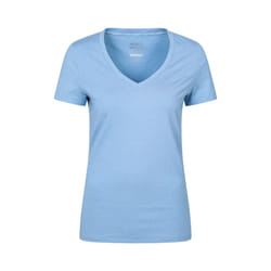 Mountain Warehouse Womens/Ladies Vitality V Neck T-Shirt - 6 UK, Light Blue