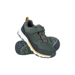 Mountain Warehouse Childrens/Kids Wilderness Waterproof Walking Shoes - 11 UK Child, Dark Khaki