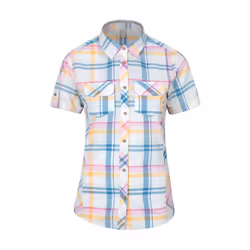 Mountain Warehouse Womens/Ladies Cotton Holiday Shirt - 16 UK, White