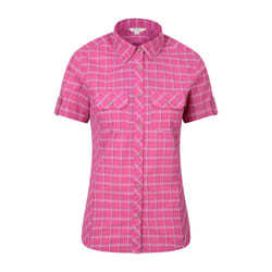 Mountain Warehouse Womens/Ladies Cotton Holiday Shirt - 10 UK, Bright Pink
