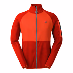 Dare 2B Mens Torrek Fleece Top - 3XL, Danger Red/Seville Red