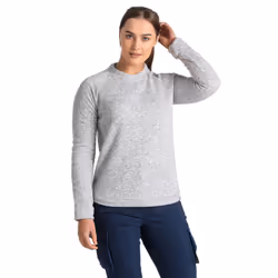 Craghoppers Womens/Ladies Nessa Overhead Sweatshirt - 10 UK, Soft Grey Marl
