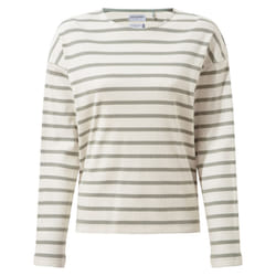 Craghoppers Womens/Ladies Sinead Stripe Long-Sleeved Top - 16 UK, Calico/Meadow Haze
