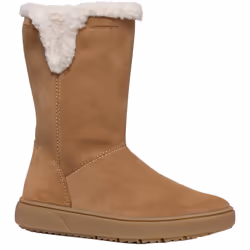 Geox Girls Theleven Suede Waterproof Boots - 1.5 UK, Whisky